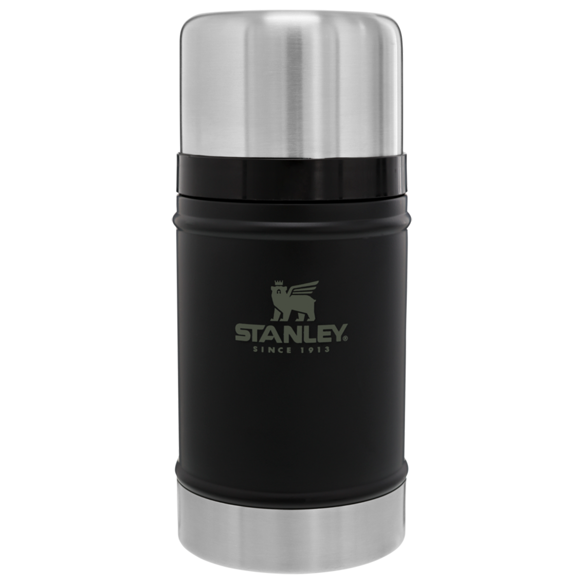 Stanley Classic Legendary Insulated and Leakproof Food jar in Matte Black