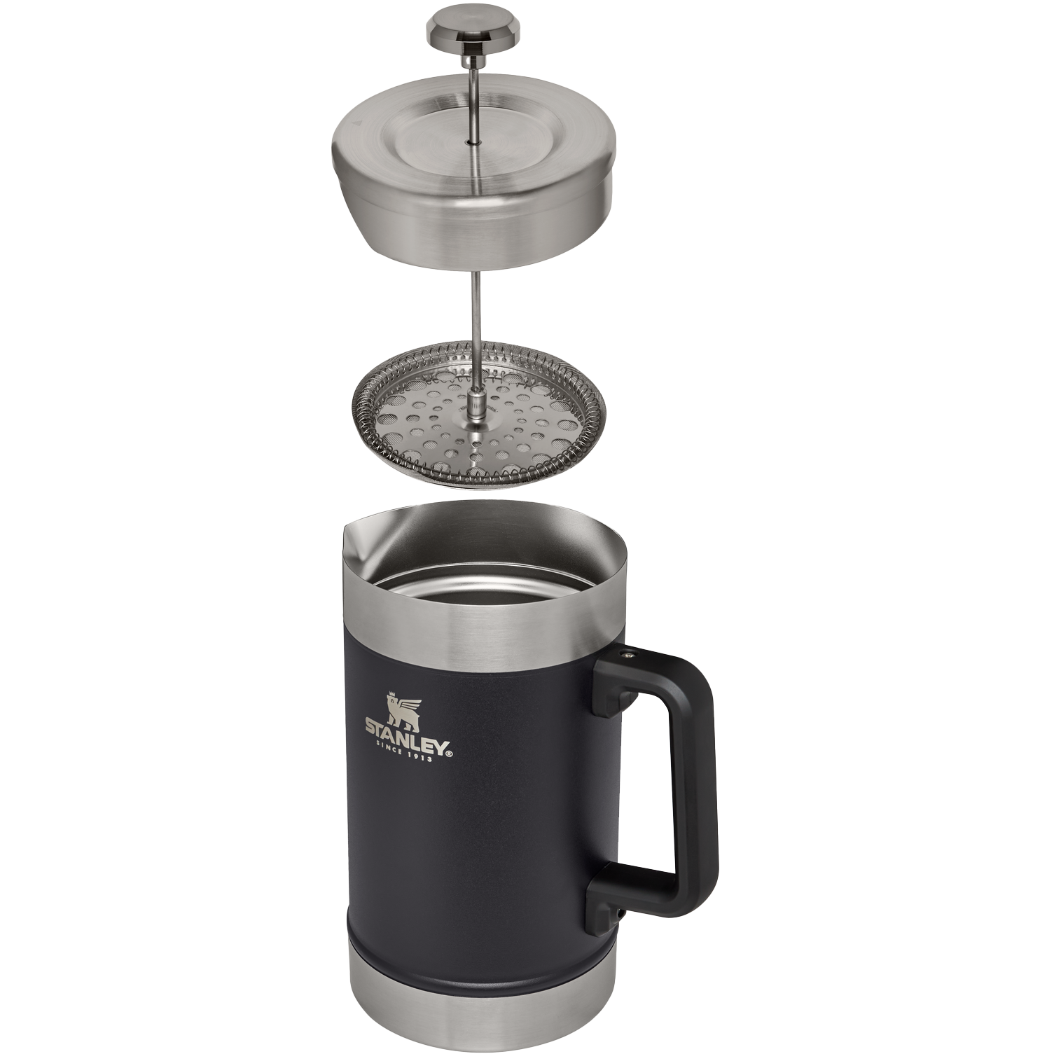 Stanley Stainless Steel Stay Hot French Press in Matte Black