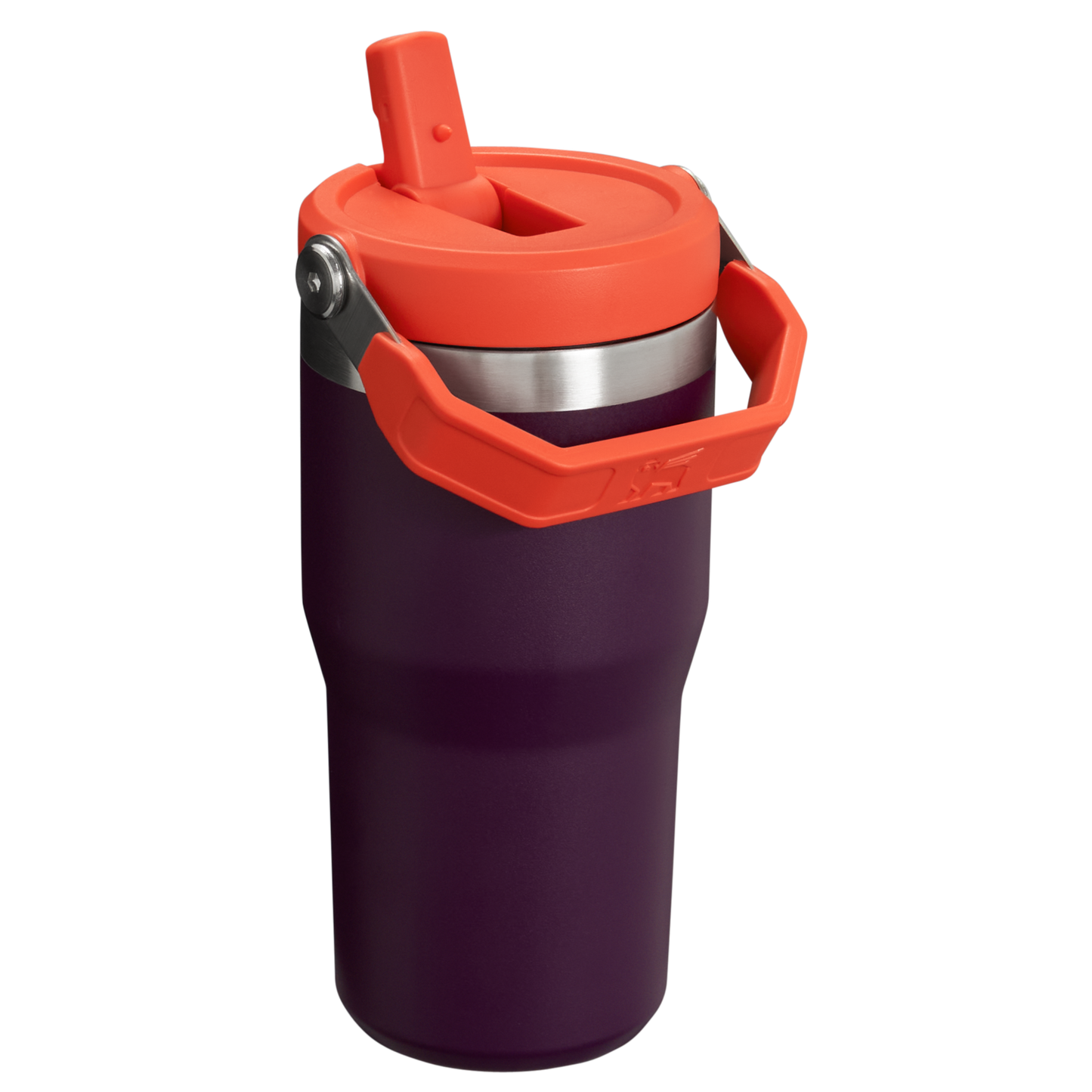 Stanley The IceFlow FlipStraw Tumbler Water Bottle 20 OZ In Plum Purple