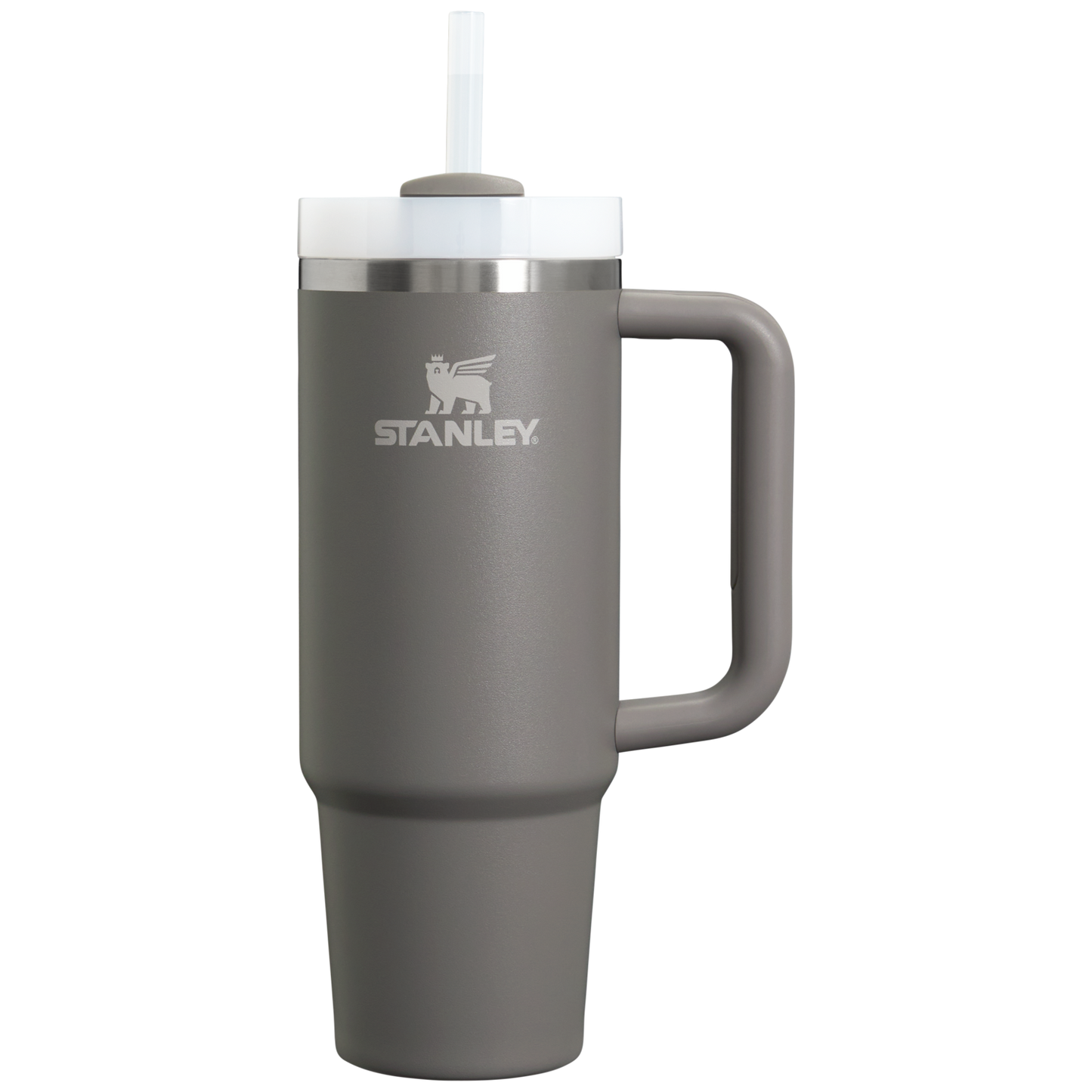 Stanley Quencher H2.0 Flowstate Tumbler 30 oz Cup In Stone Grey