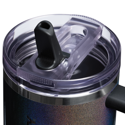 The Stanley Quencher ProTour Flip Straw Insluated Tumbler 40 Oz in MIdnight Glitz