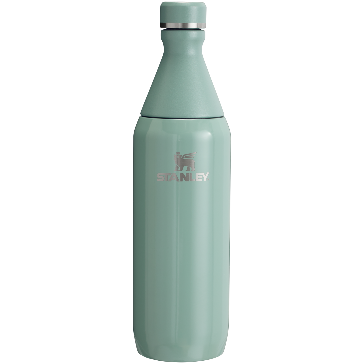 Stanley All Day Slim Water Bottle 20 OZ In Shale Gloss Blue