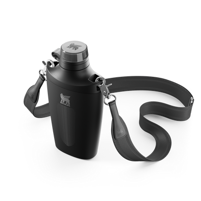 Stanley Crossbody Water Bottle in Black