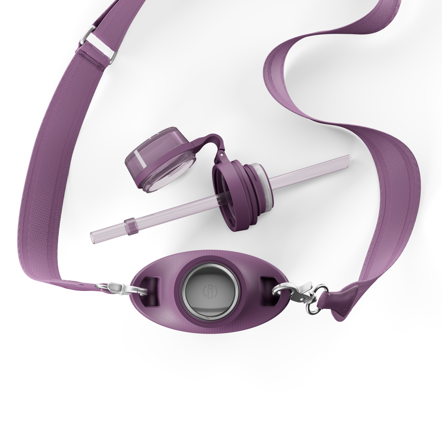 Stanley Crossbody Water Bottle Top in Lilac Purple