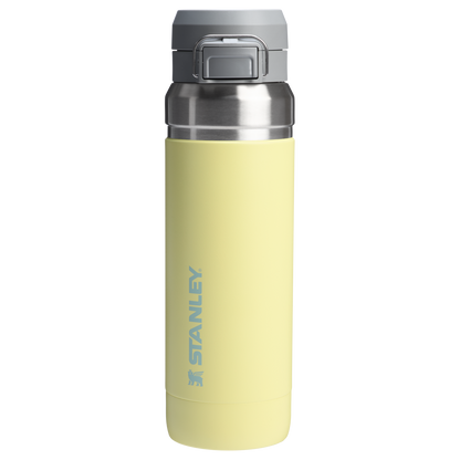 Stanley 24 OZ Quick Flip GO Water Bottle In Pomelo Yellow