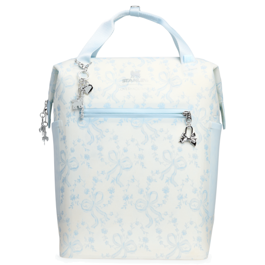 Stanley 1913 x LoveShackFancy Holiday All Day Madeleine Mini Cooler Backpack | 20 Can | 14 QT | 13.2 L