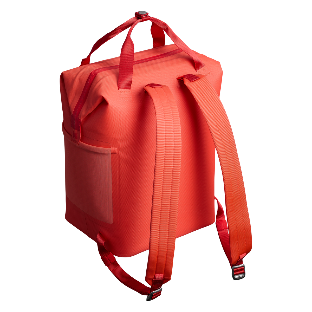 Stanley 14 Quart All Day Madeleine Mini Soft Sided Cooler Backpack In Hot Coral Red