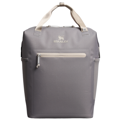 Stanley 14 Quart All Day Madeleine Mini Soft Sided Cooler Backpack In Stone Grey