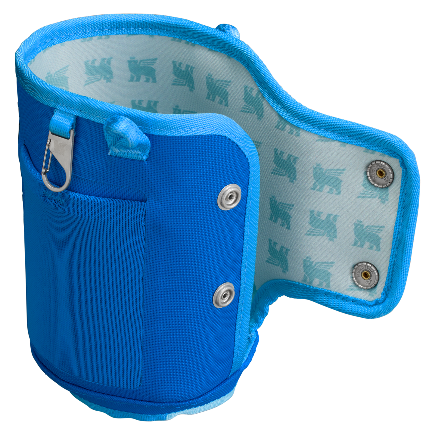 Stanley Carry-All 40 oz Quencher with Detachable Crossbody Straps in Azure blue