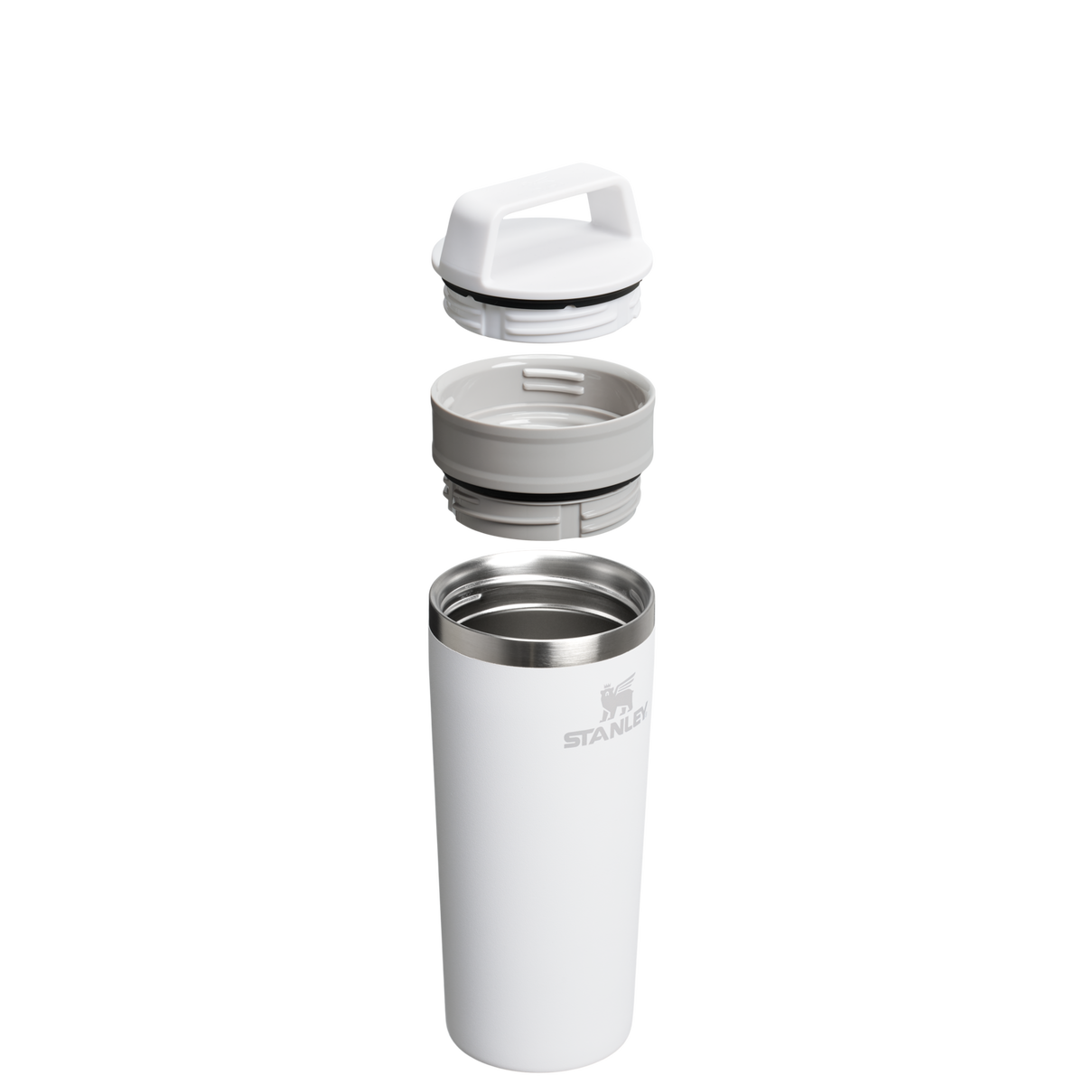 Stanley 16 OZ Cafe-To-Go Insulated Travel Mug in Frost White