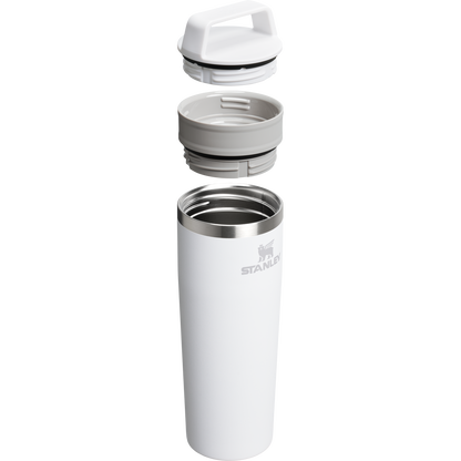Stanley 20 OZ Cafe-To-Go Insulated Travel Mug in Frost White