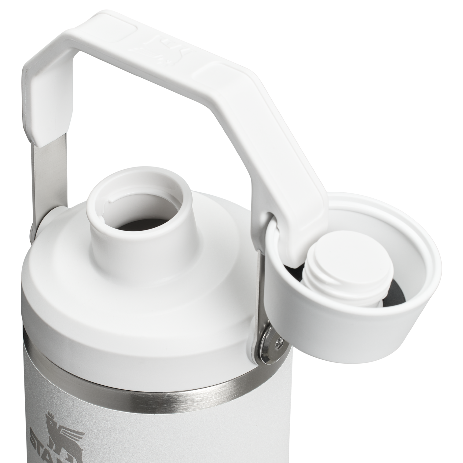 Stanley 20 OZ IceFlow Flip Fast Flow Water Jug In Frost White