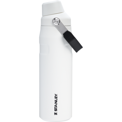Stanley IceFlow Water Bottle with Fast Flow Lid 24 OZ In Chalk White