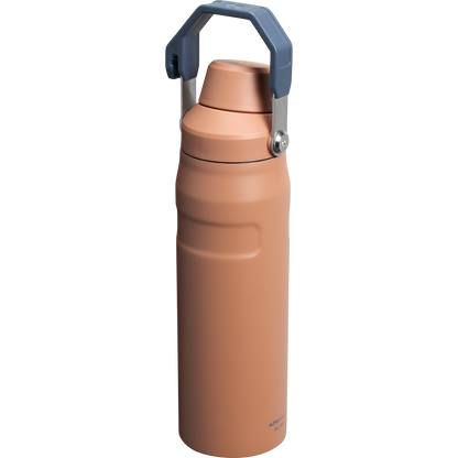 Stanley 16 OZ IceFlow Aerolight Water Bottle With Flip Straw In Toast Tan
