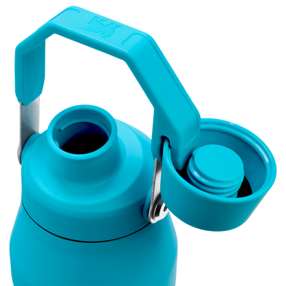 Stanley 24 OZ IceFlow Aerolight Stainless SteelWater Bottle In Splash Blue