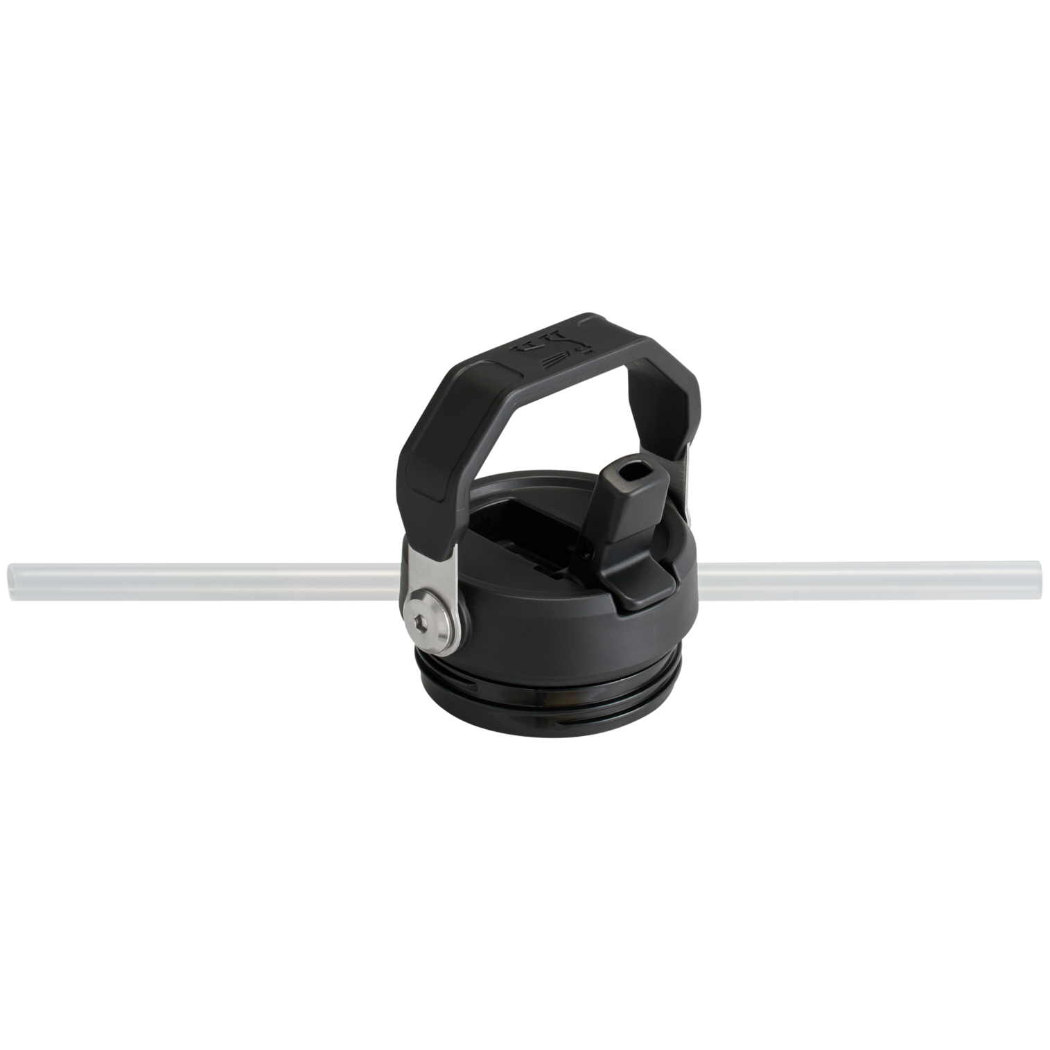 Stanley IceFlow Aerolight stainless steel water bottle in Black with Flip Straw
