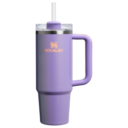Stanley 30 OZ Quencher Insulated Tumbler Cup In Periwinkle Shimmer Purple