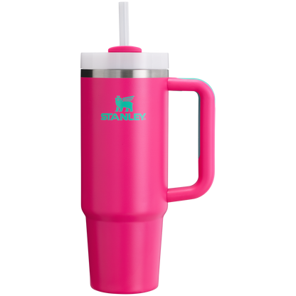 Stanley Quencher H2.O FlowState Insulated Tumbler 30 OZ Cup In Passion Pink