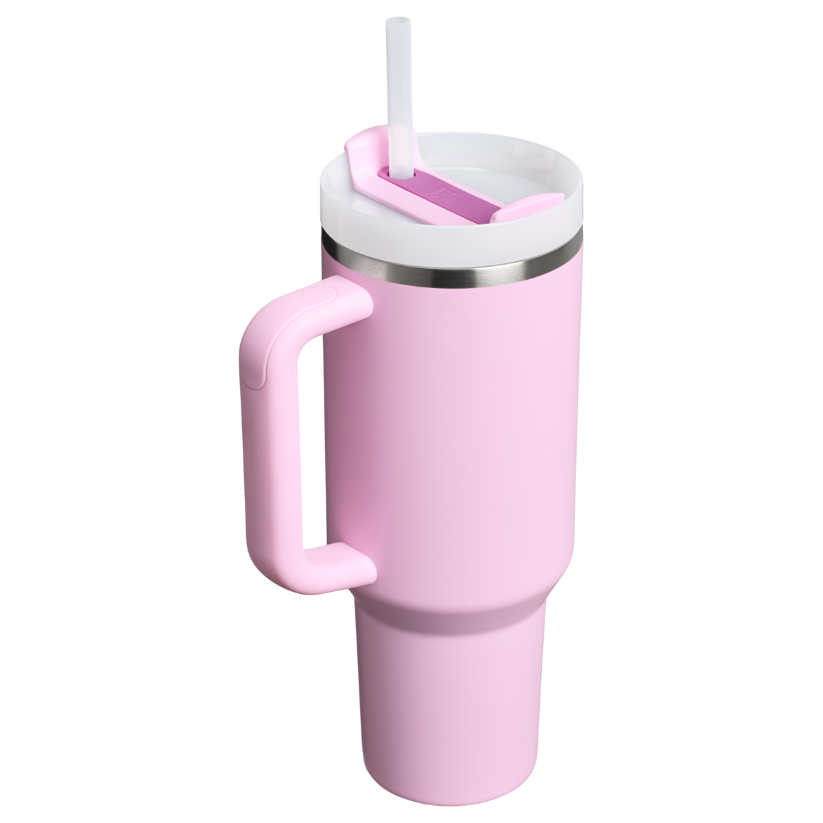 Stanley 40 oz Quencher FlowState Tumbler In Cherry Blossom Pink