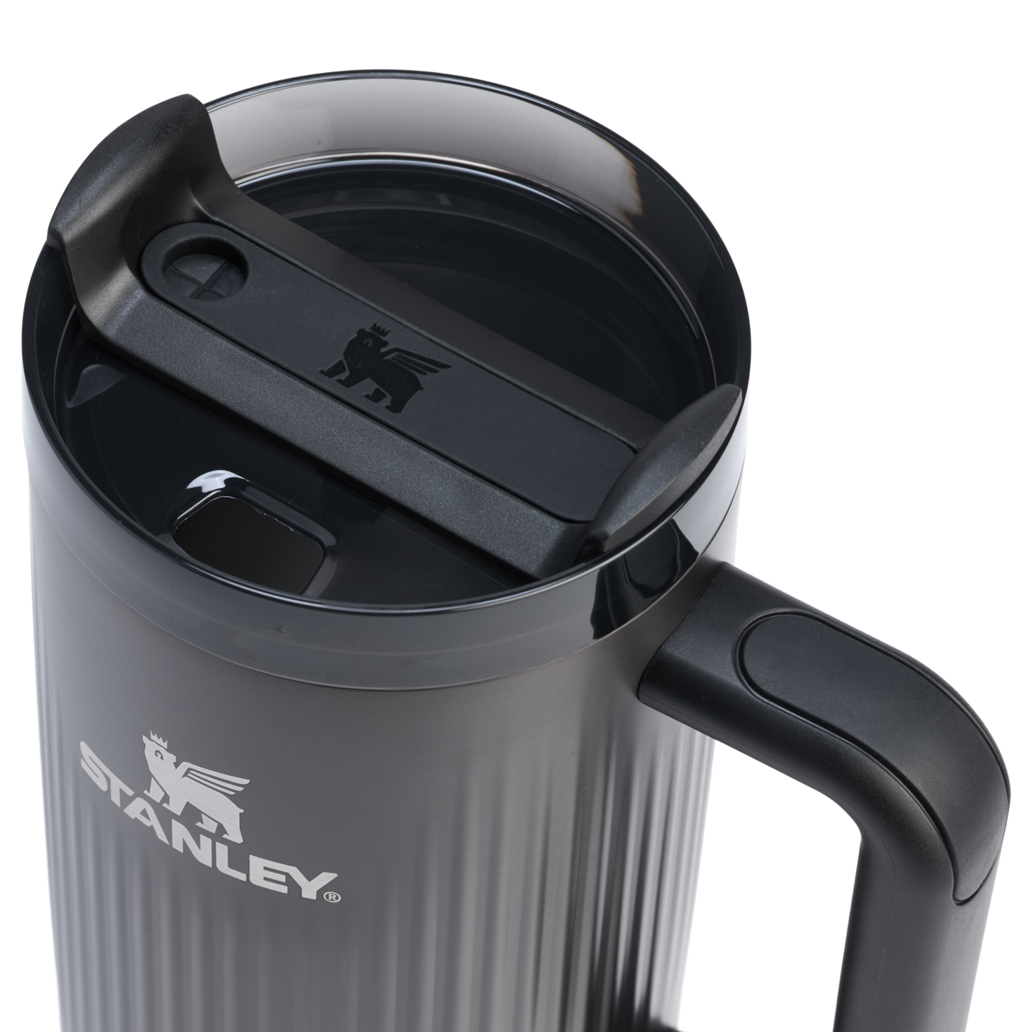 Stanley 40 OZ Quencher Fluted Insulate Tumbler In Black