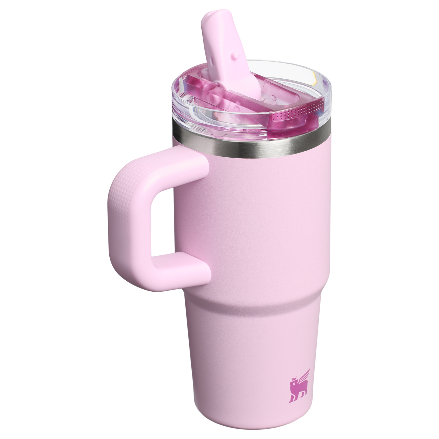 Stanley 14 oz Quencher ProTour Flip Straw Insulated Tumbler Cup In Cherry Blossom Pink