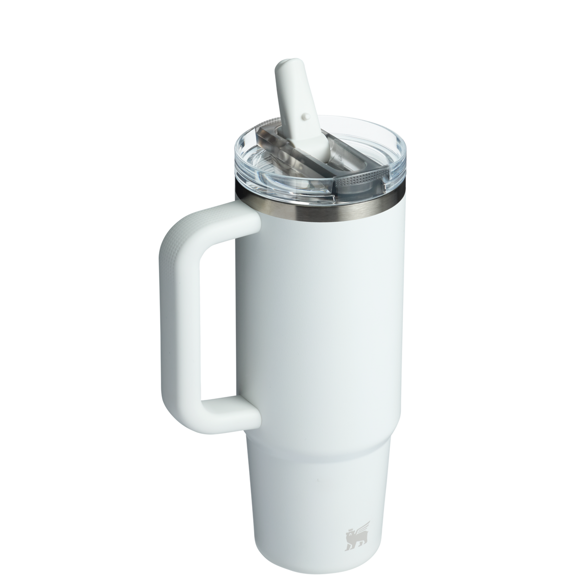 The Stanley Quencher ProTour Flip Straw Tumbler 30 OZ in Frost White