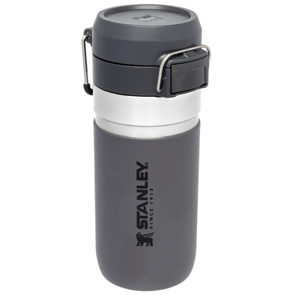 Stanley 16 OZ Quick Flip Go Water Bottle In Grey