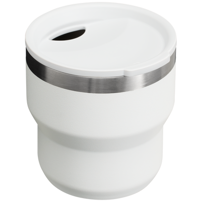 Stanley Stackable Stay Hot Stacking cup 10 oz with lid in Pale Pebble