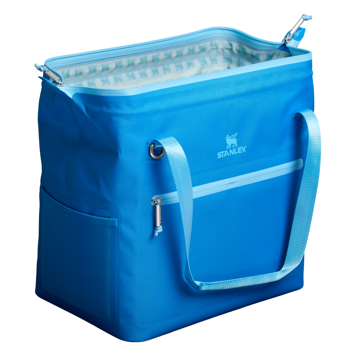 Stanley 20 Quart All Day Julienne Max Soft Sided Cooler In Azure Blue