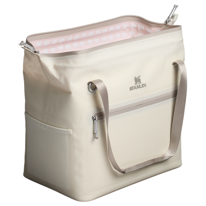 Stanley 20 Quart All Day Julienne Max Soft Sided Cooler In Cream White