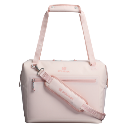 Stanley 20 Quart All Day Julienne Max Soft Sided Cooler In Rose Quartz Pink