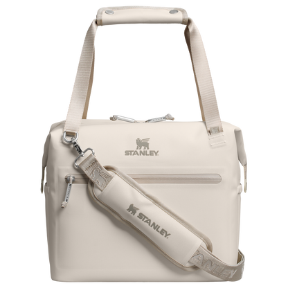 Stanley 12 Quart All Day Julienne Midi Soft Sided Cooler In Cream White
