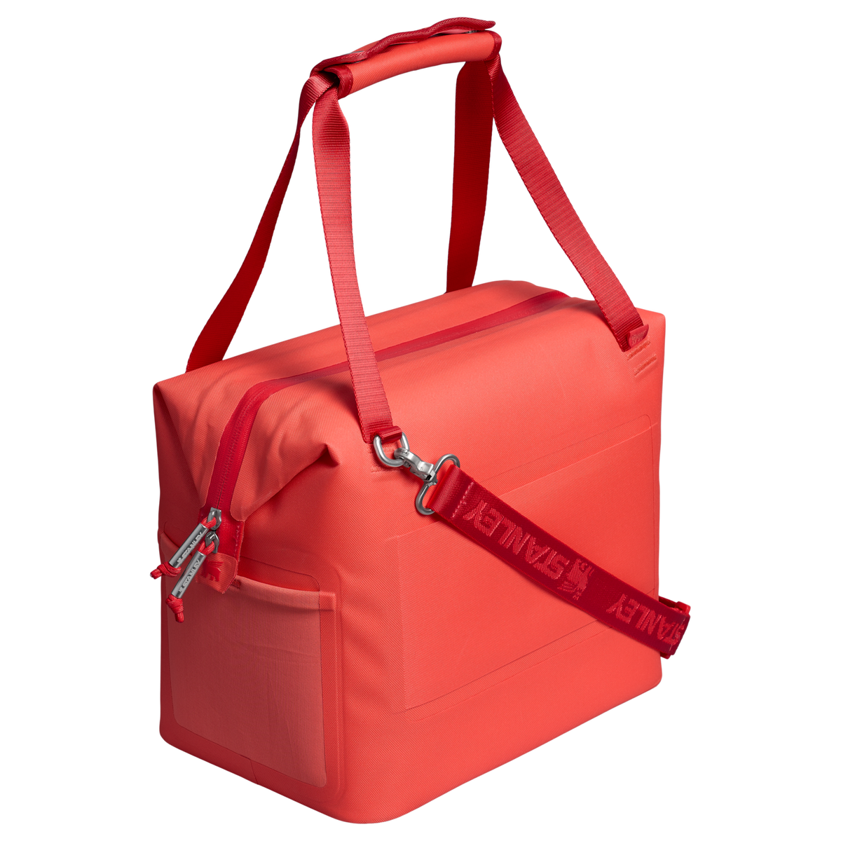 Stanley 12 Quart All Day Julienne Midi Soft Sided Cooler In Hot Coral Red