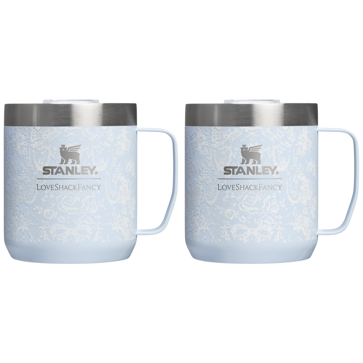 Stanley 1913 x LoveShackFancy Holiday Everyday Camp Mug Set | 12 OZ